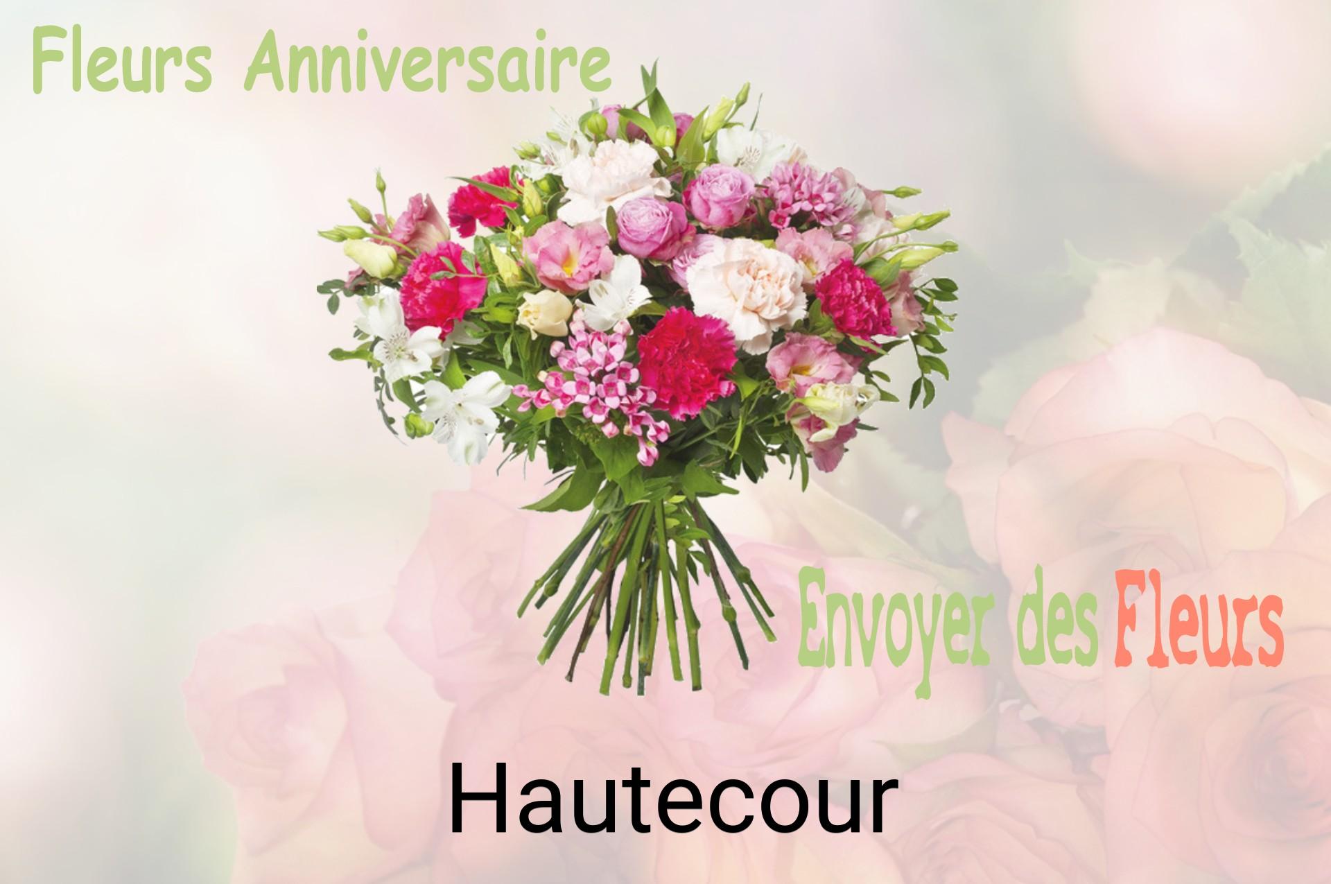 Bouquet de fleurs d’anniversaire livré à Hautecour