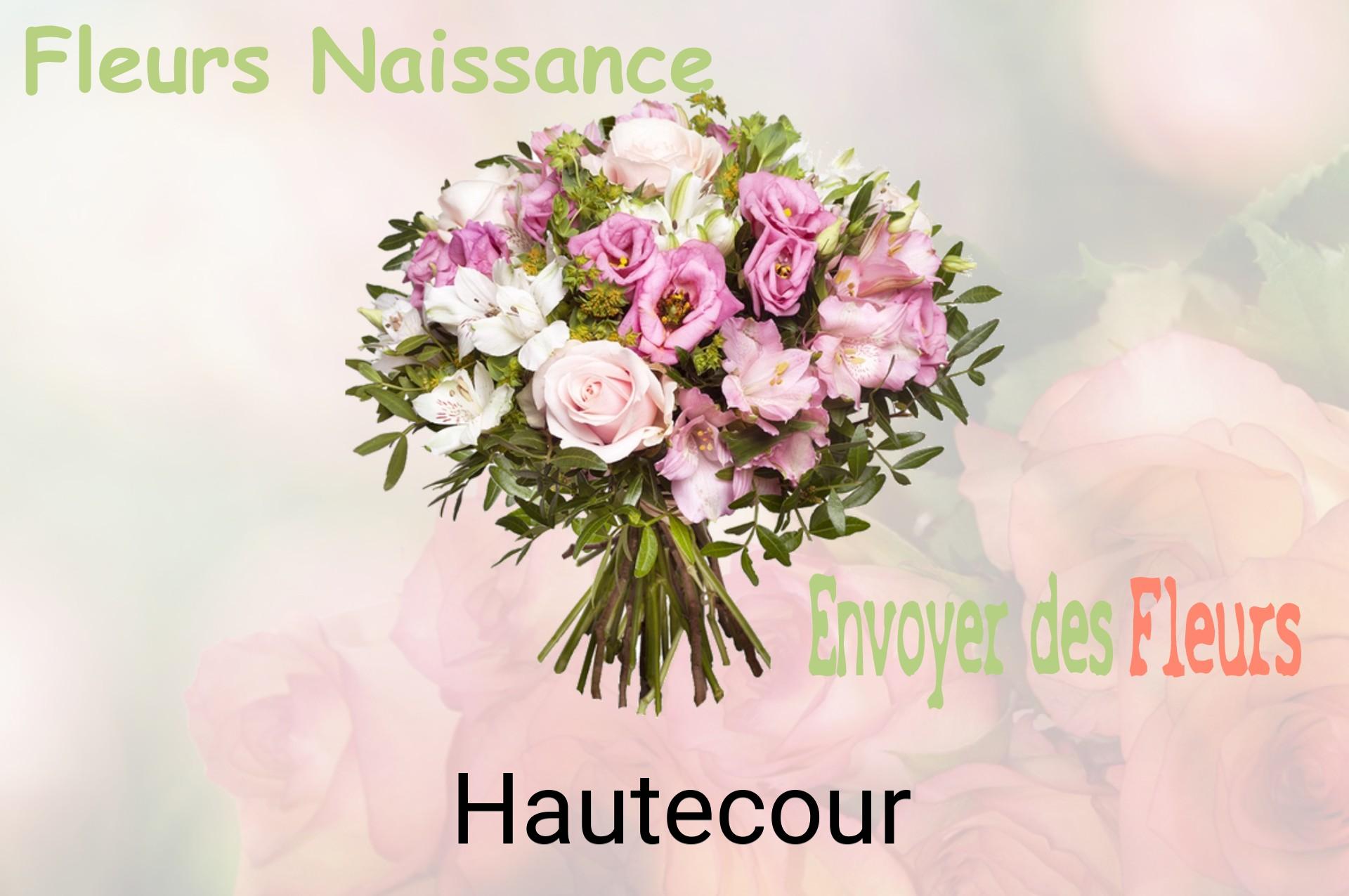 Bouquet de fleurs de naissance livré à Hautecour
